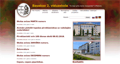 Desktop Screenshot of bauskas2vidusskola.lv